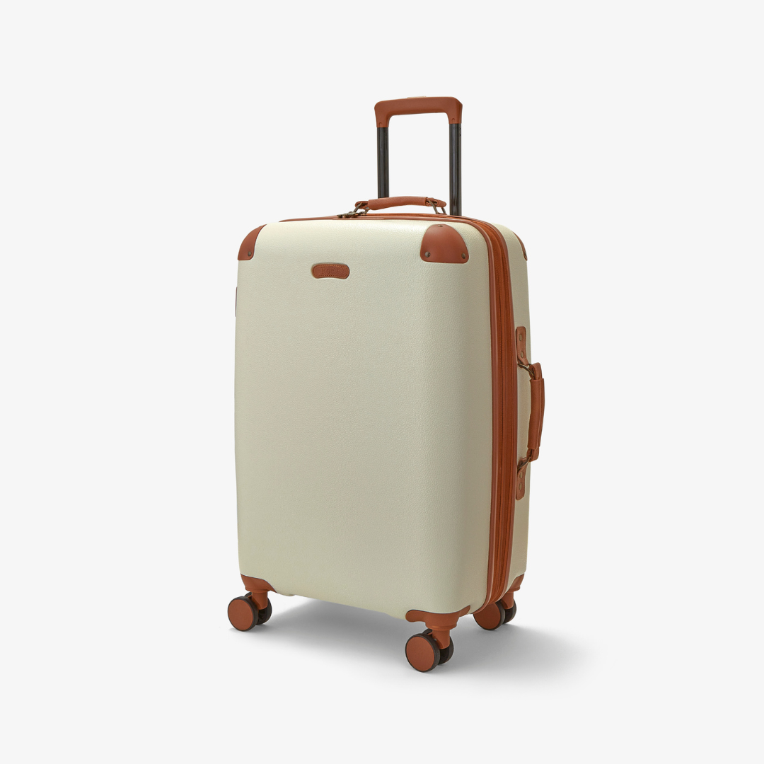 Carnaby Medium Suitcase in Cream