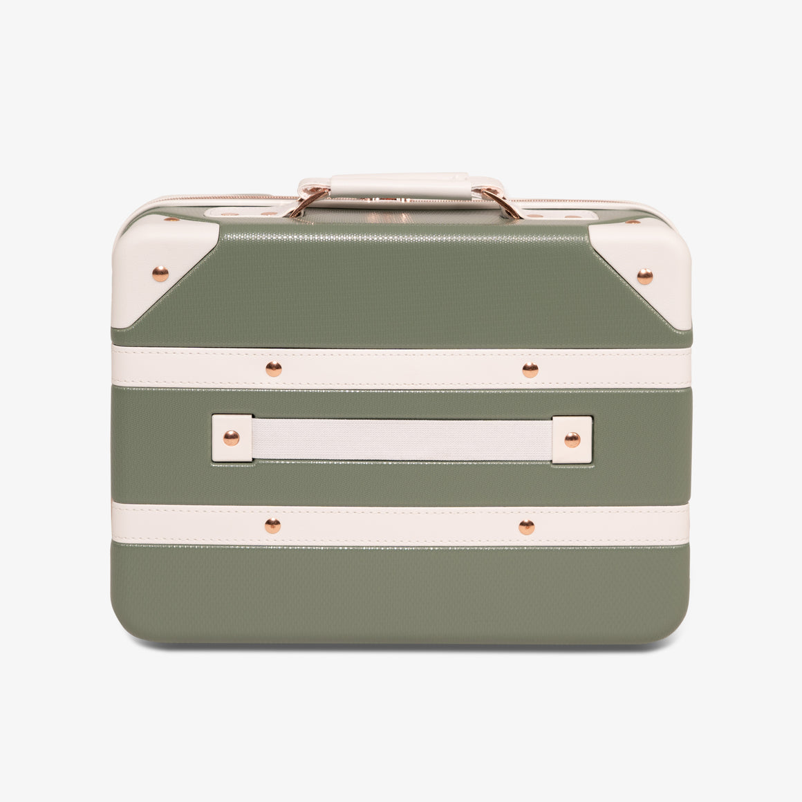 Vintage Vanity Suitcase in Sage Green