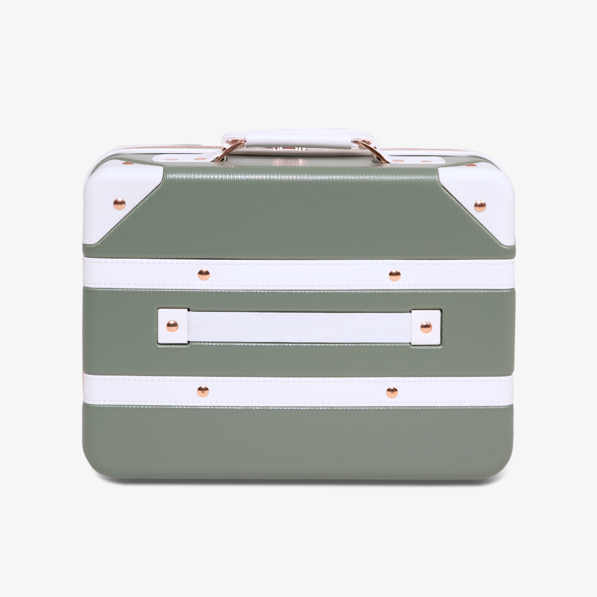 Vintage Vanity Suitcase in Sage Green