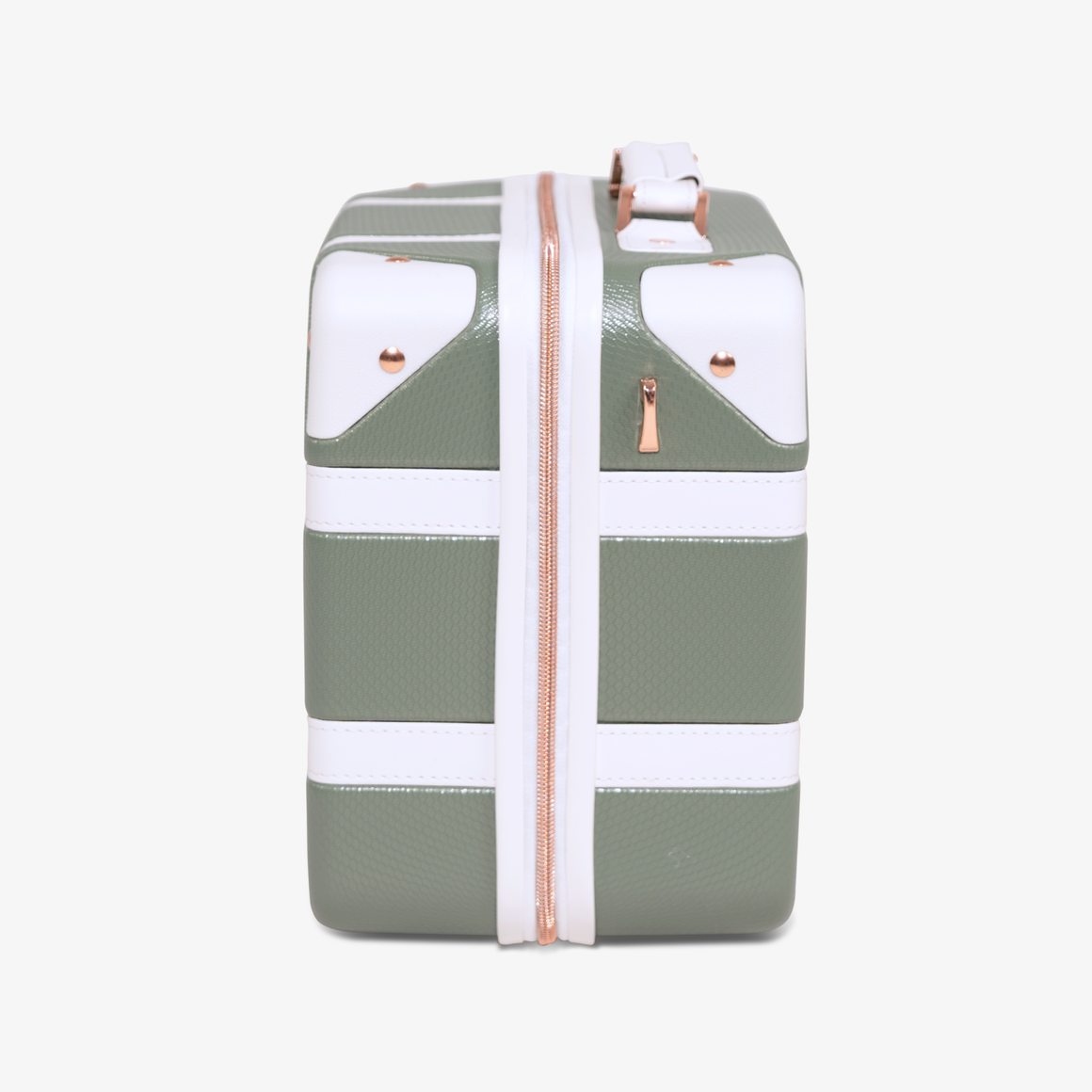 Vintage Vanity Suitcase in Sage Green