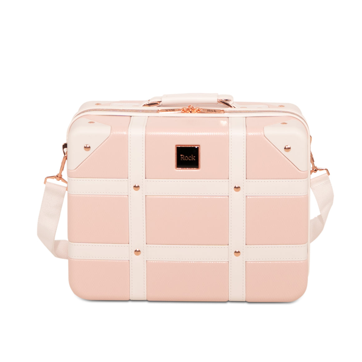 Vintage Vanity Suitcase in Baby Pink