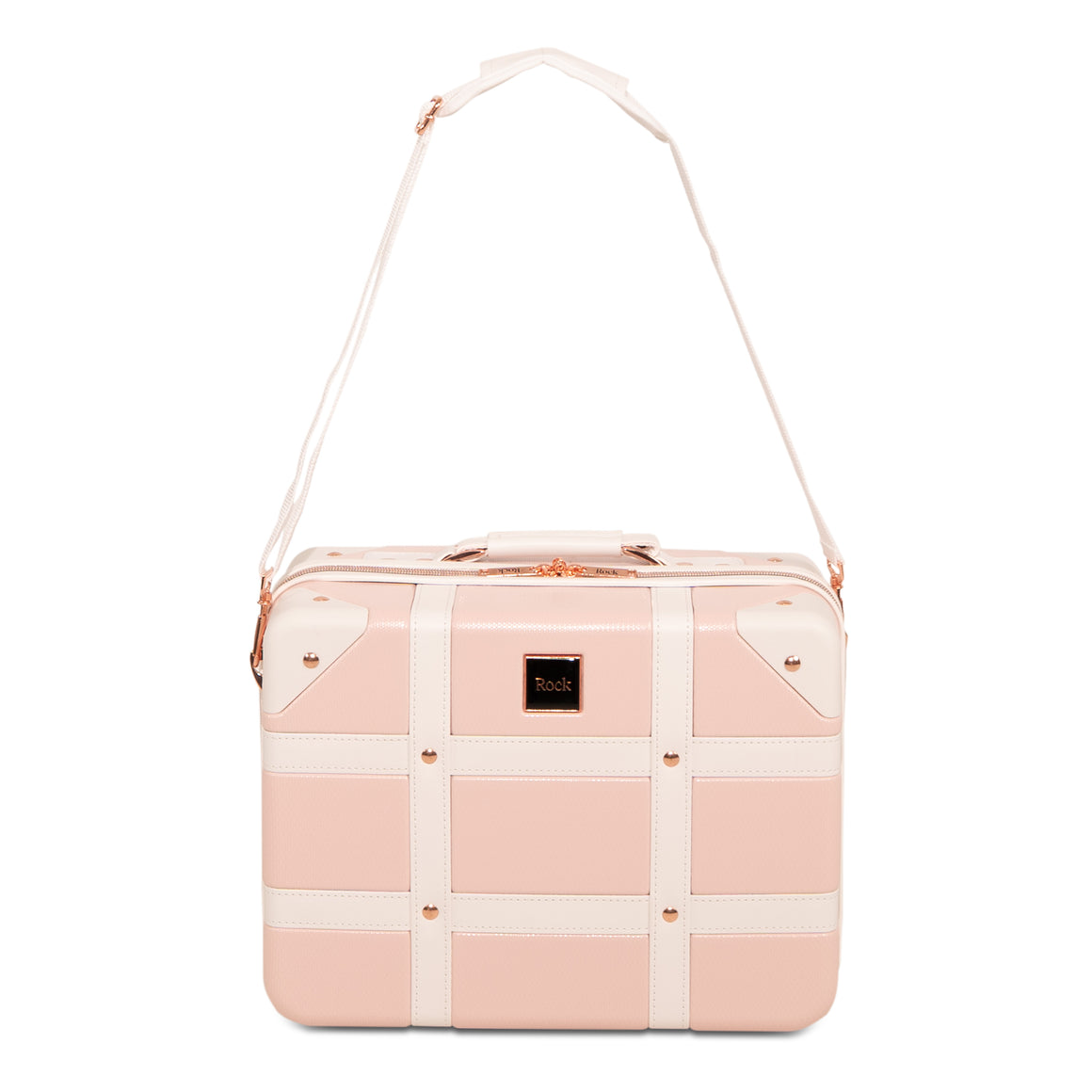 Vintage Vanity Suitcase in Baby Pink