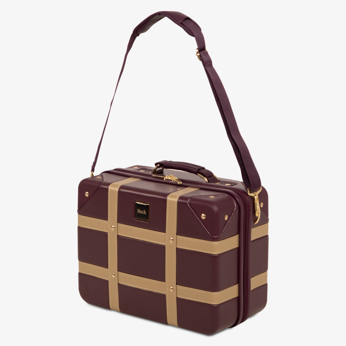 Vintage Vanity Suitcase in Fig