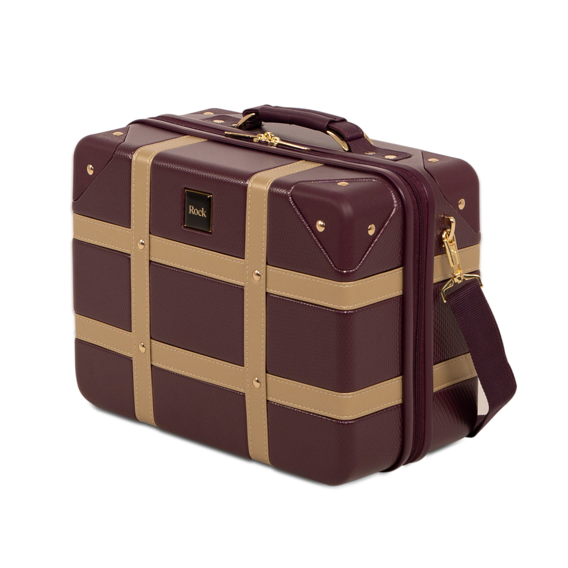 Vintage Set of 4 Suitcases in Fig
