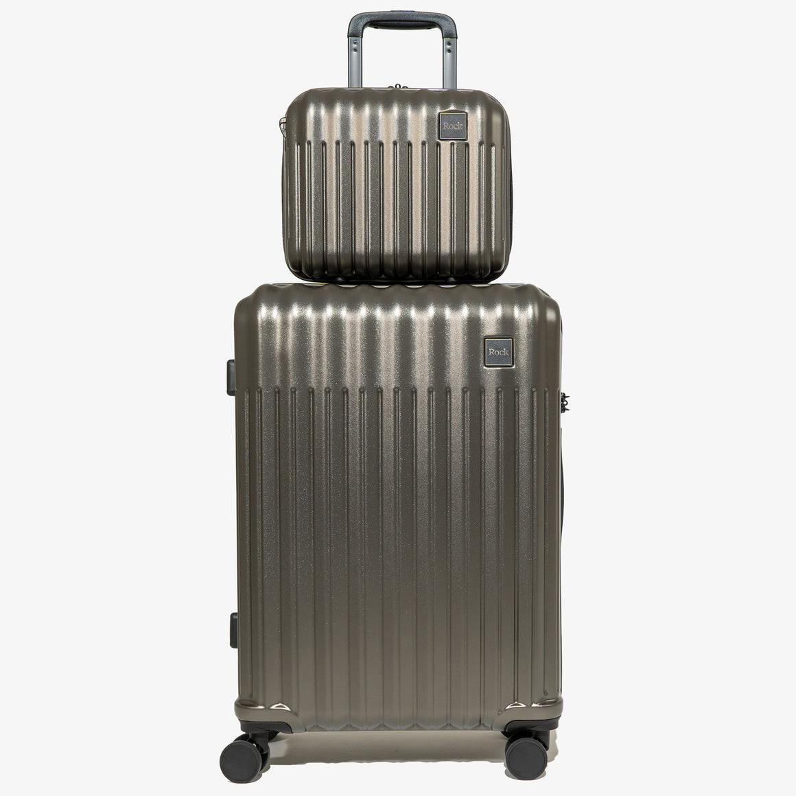 Luna Set of 5 Suitcases in Charcoal