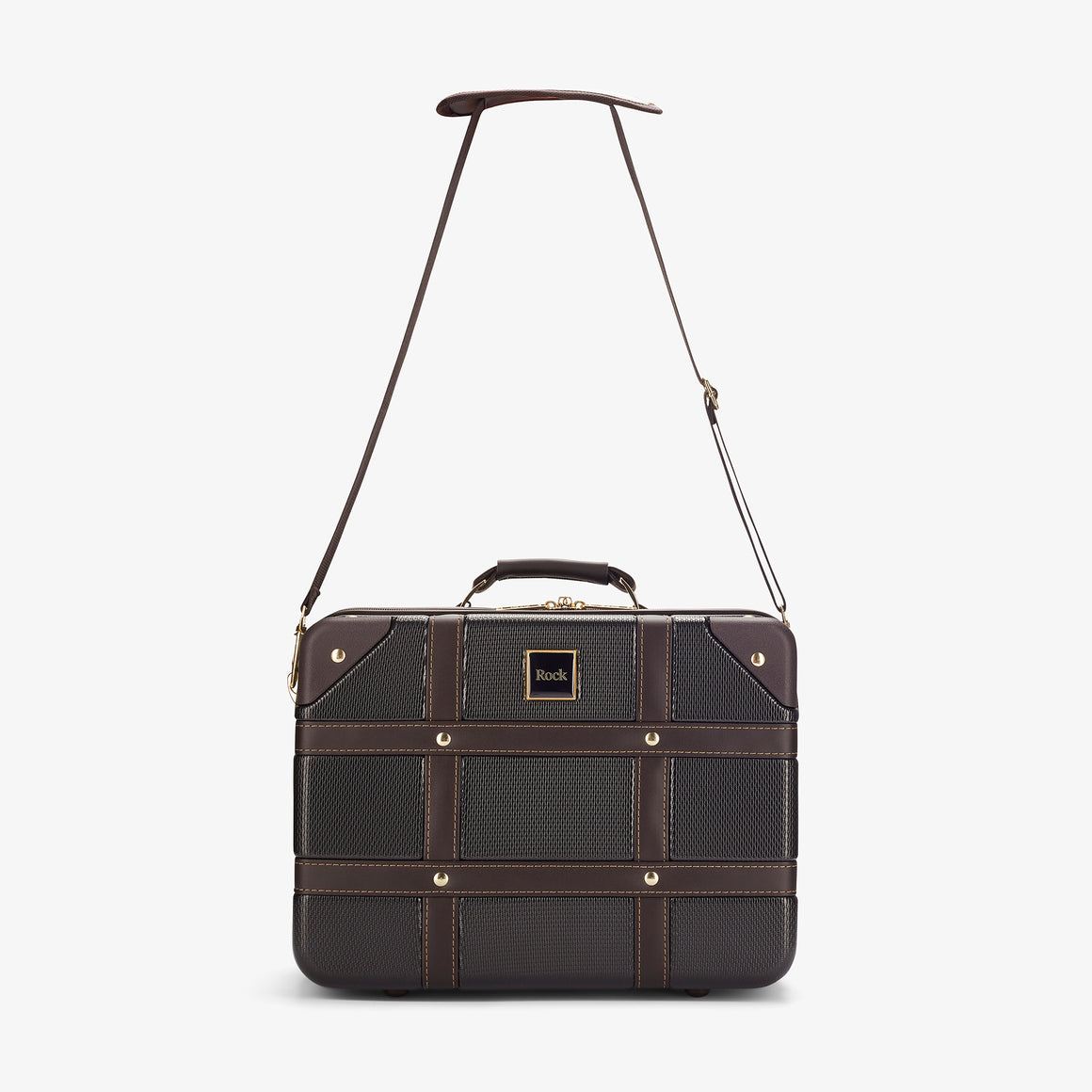 Vintage Vanity Suitcase in Black