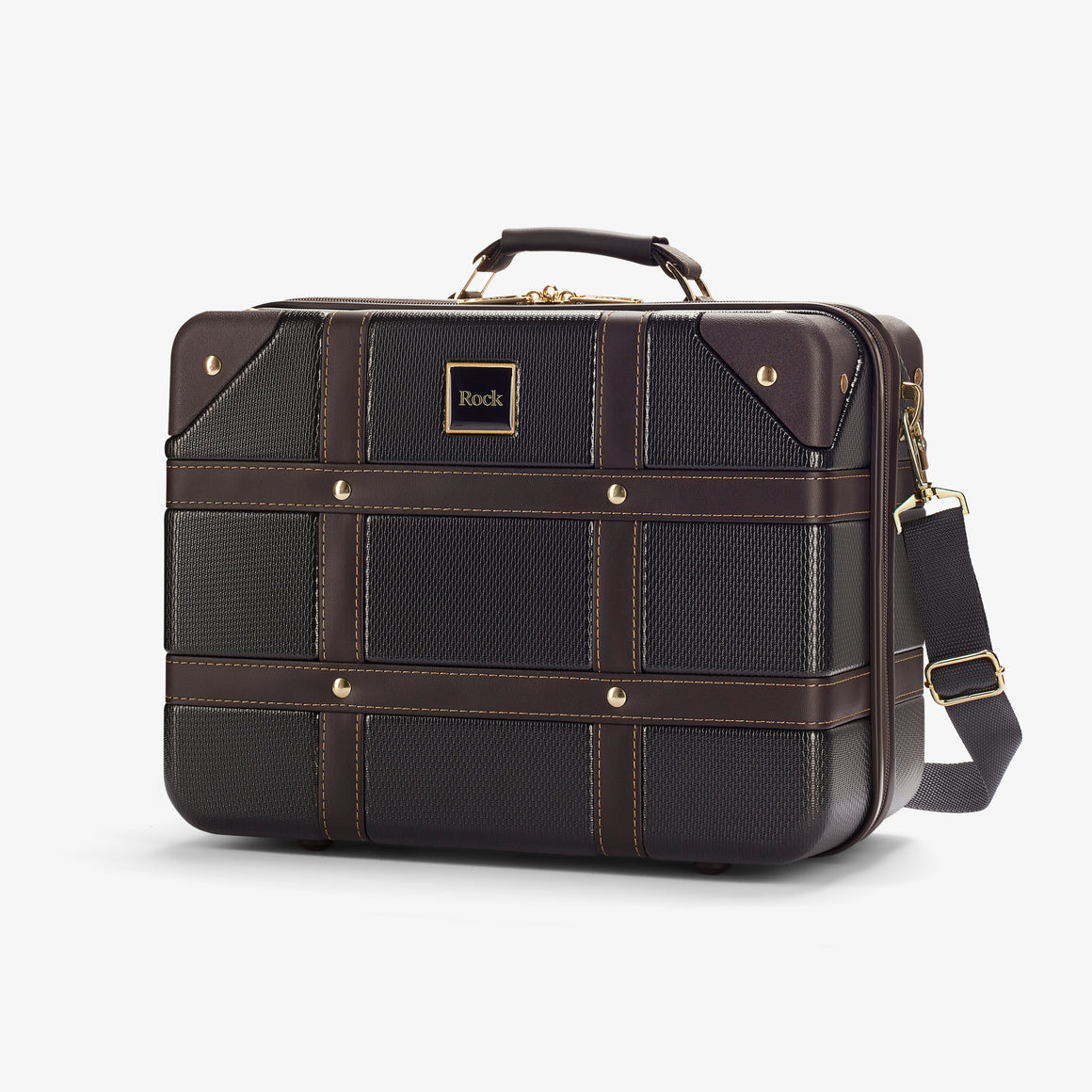 Vintage Vanity Suitcase in Black