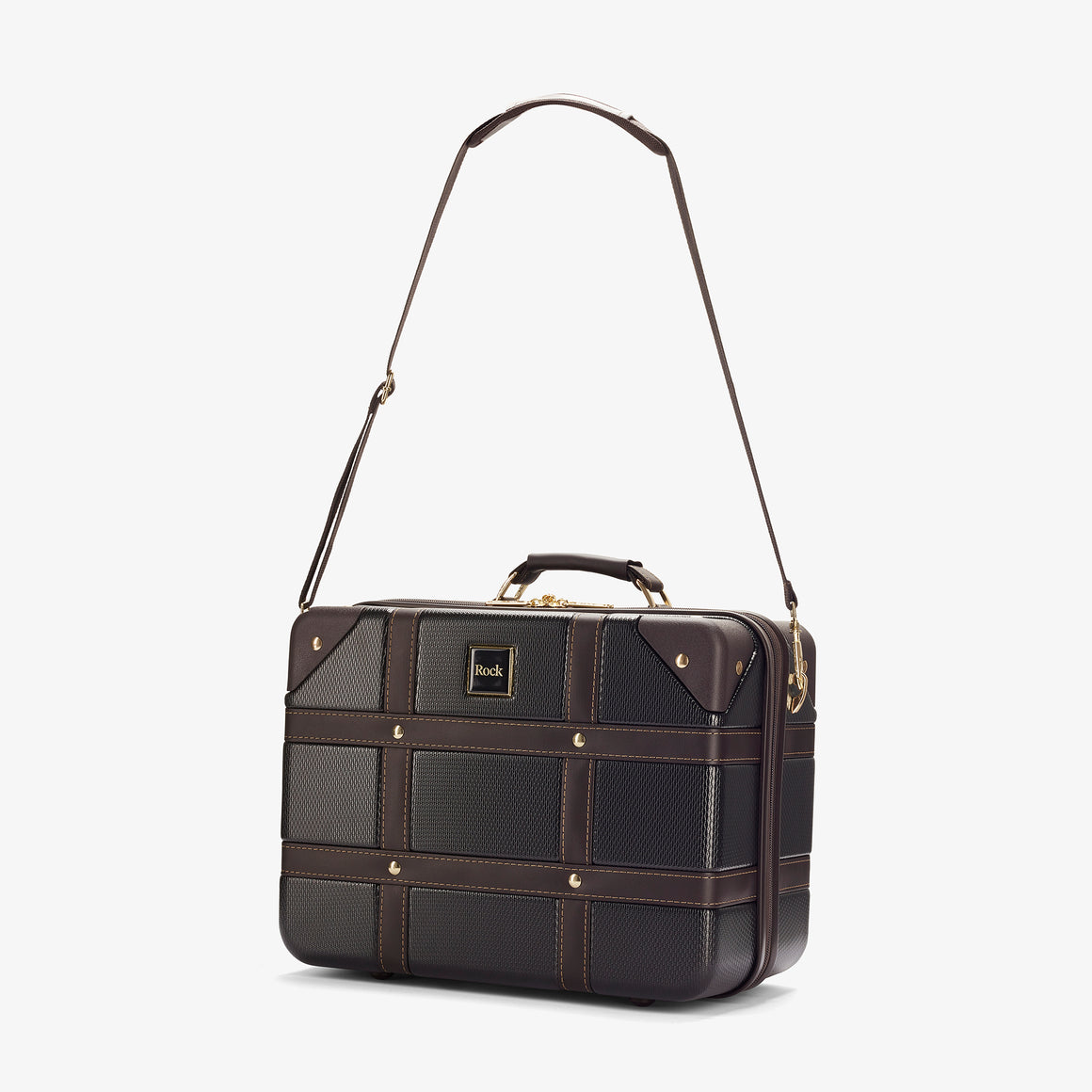 Vintage Vanity Suitcase in Black