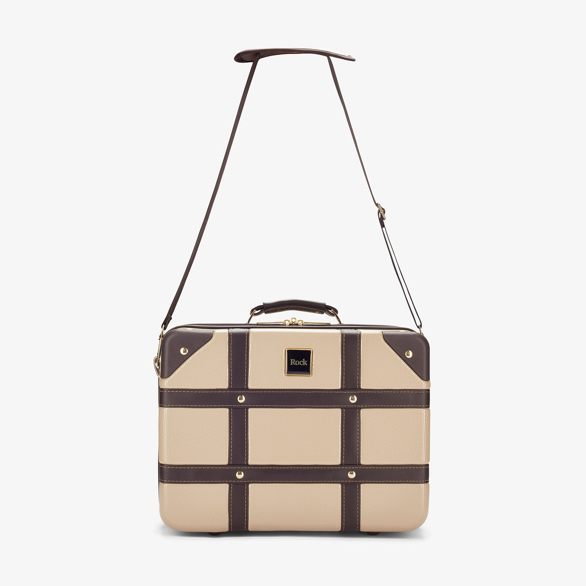 Vintage Vanity Suitcase in Gold