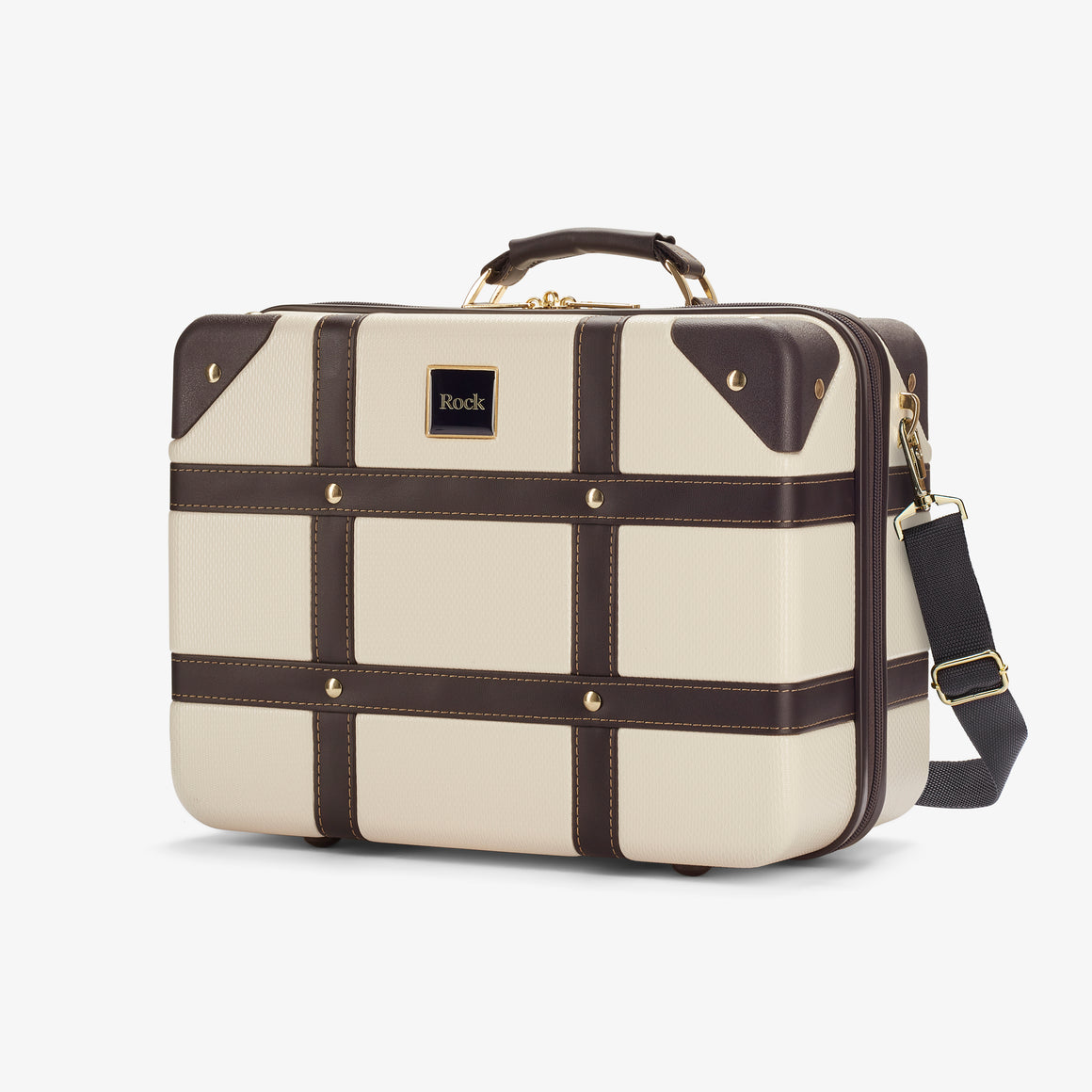 Vintage Vanity Suitcase in Cream