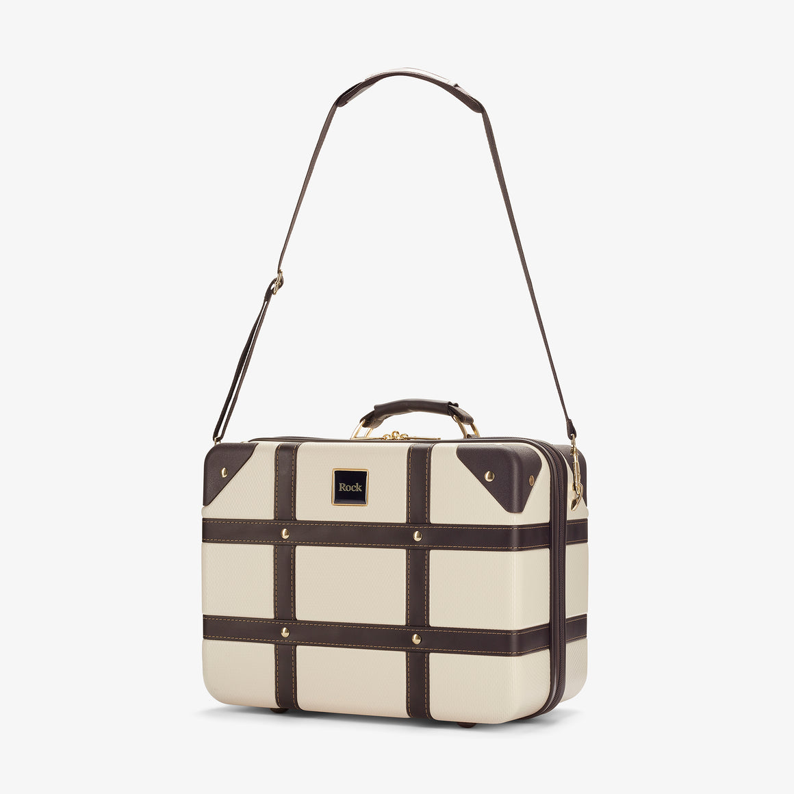 Vintage Vanity Suitcase in Cream