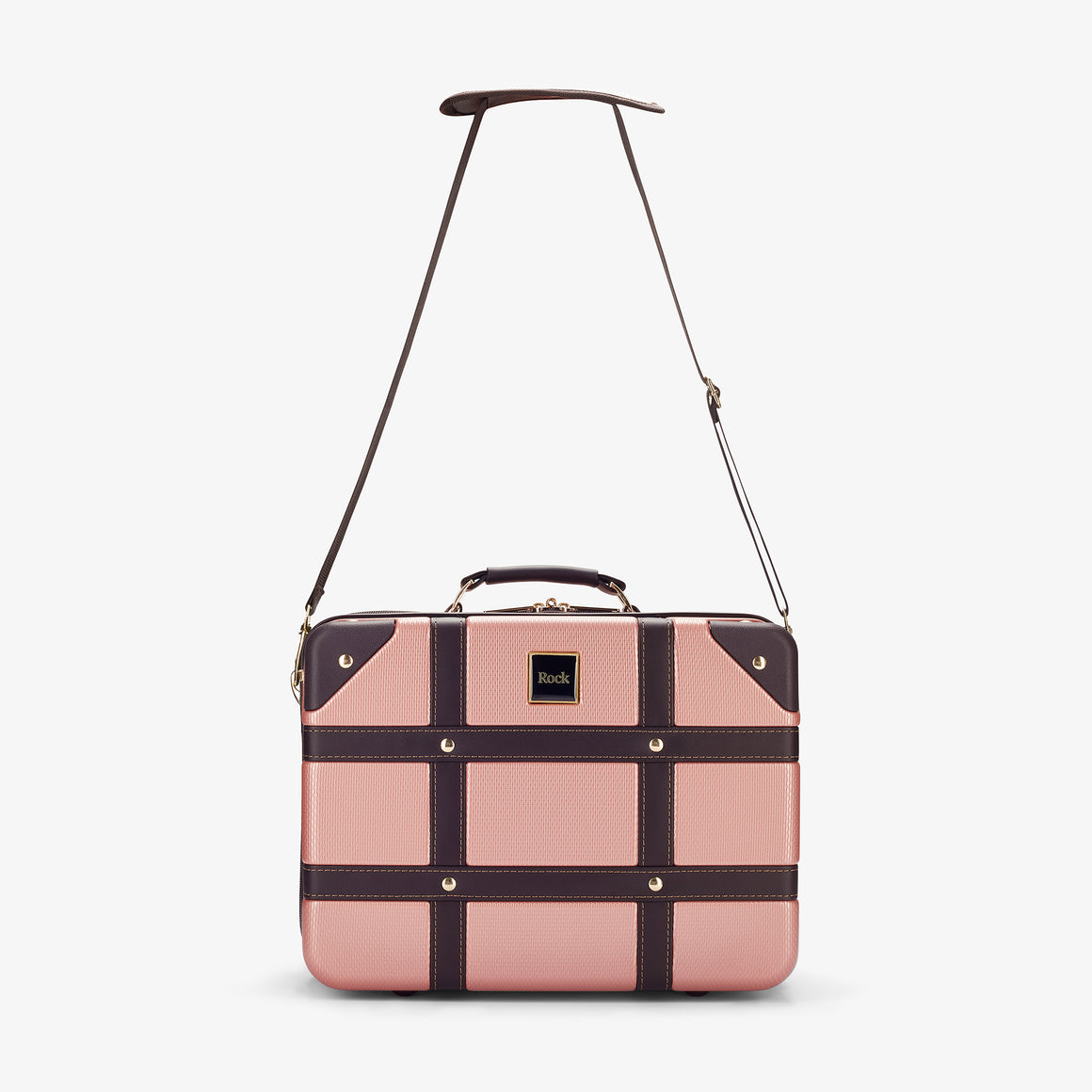 Vintage Vanity Suitcase in Rose Pink