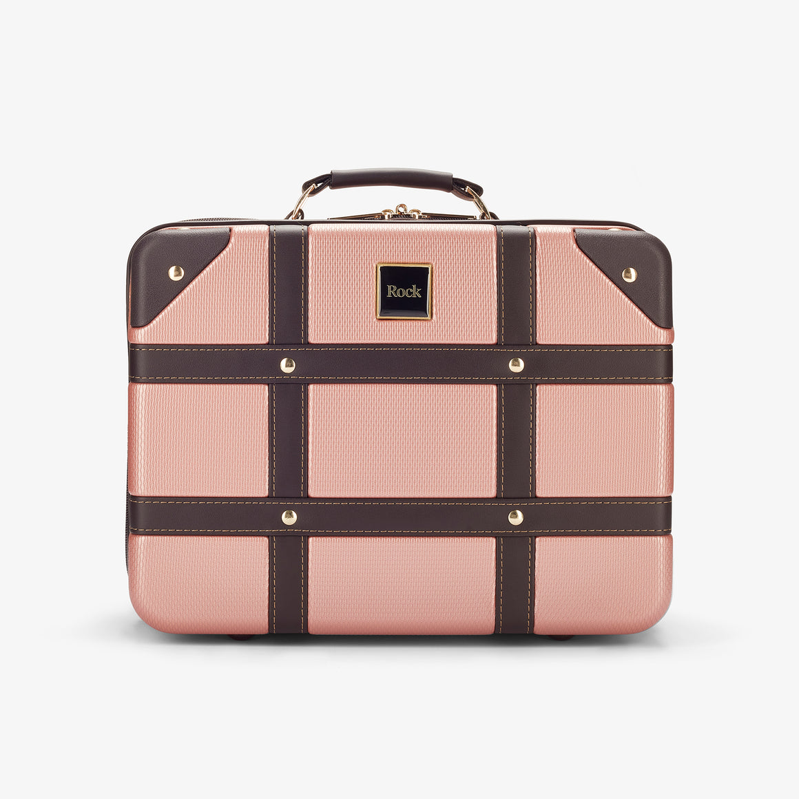 Vintage Vanity Suitcase in Rose Pink