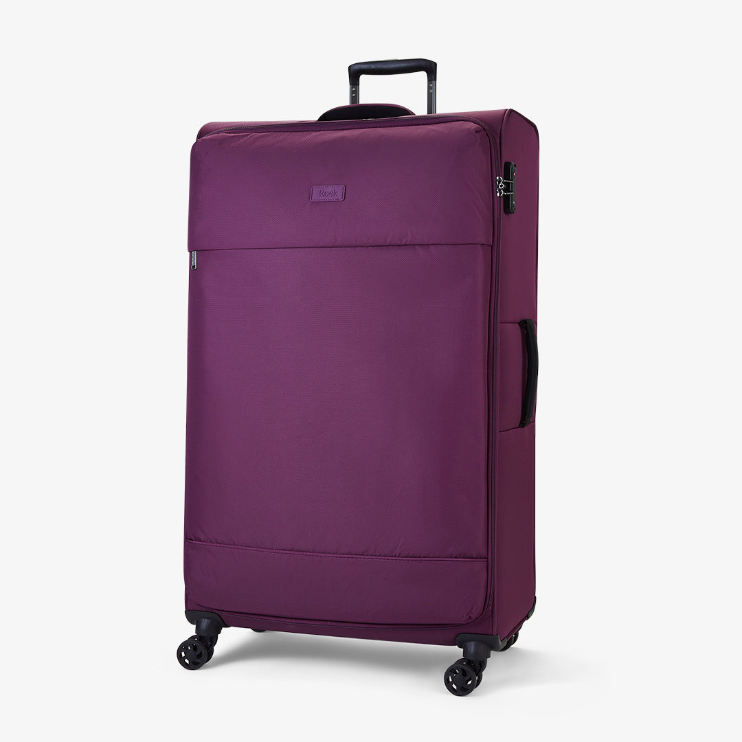 Paris Extra Large Suitcase Purple Rock Luggage Paris extra large suitcase purple rock luggage