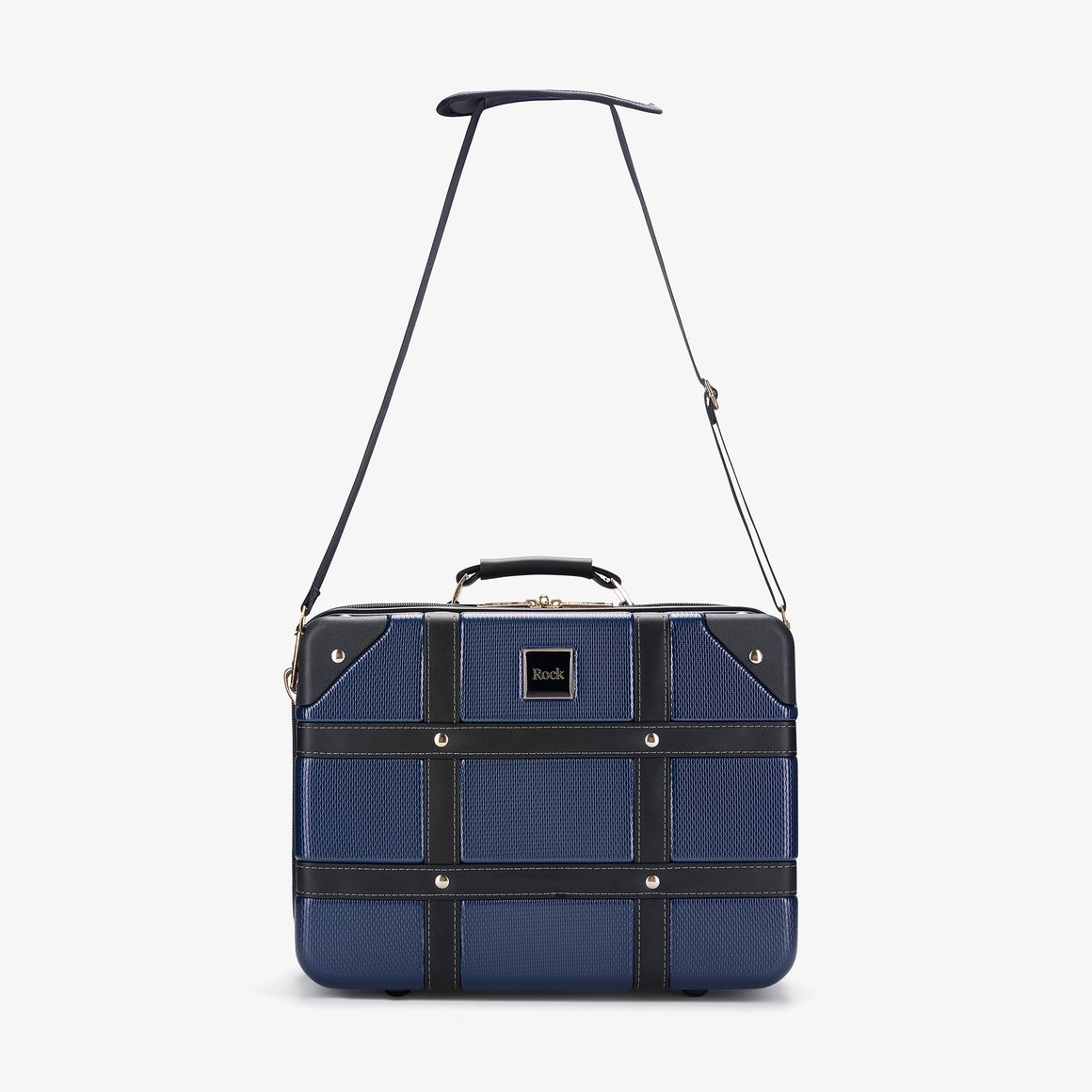 Vintage Vanity Suitcase in Navy