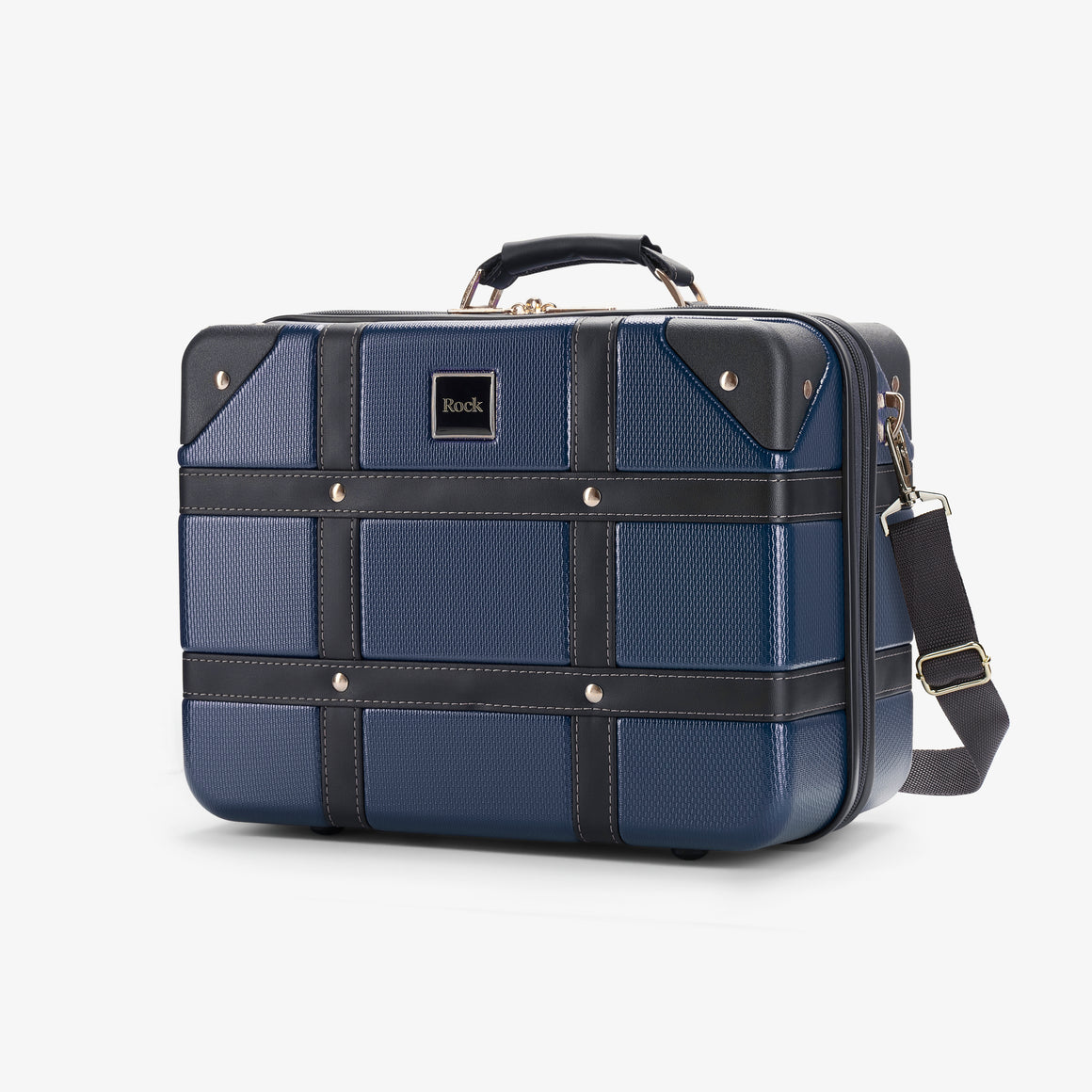 Vintage Vanity Suitcase in Navy