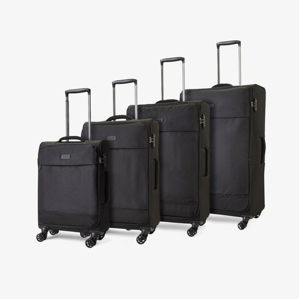 Paris Set of 4 Suitcases in Black