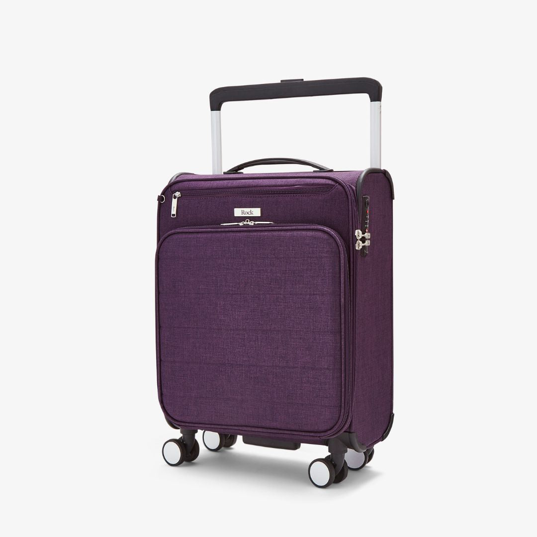 Rocklite DLX Small Suitcase in Purple