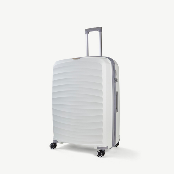 Sunwave Large Suitcase in White