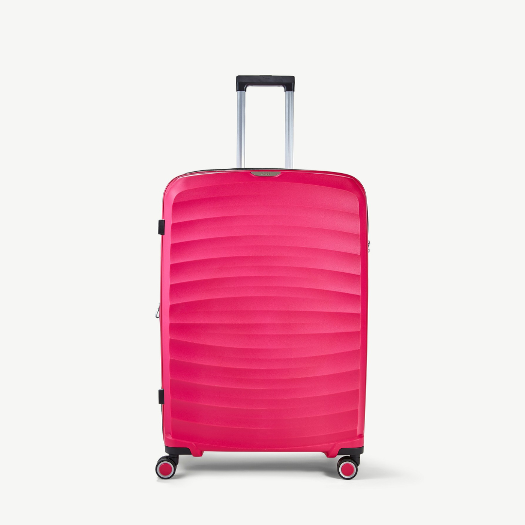 Sunwave Large Suitcase in Pink