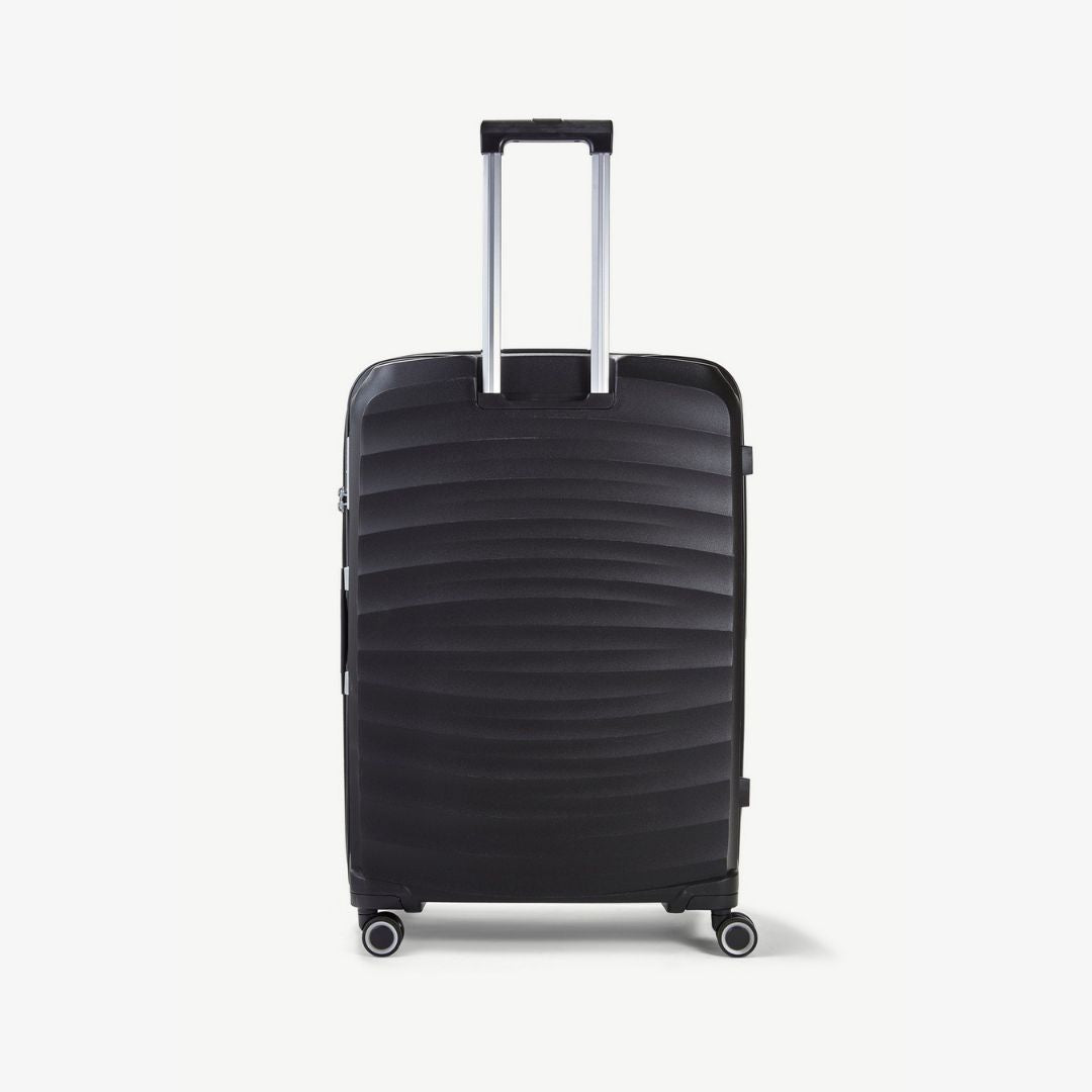 Sunwave Set of 3 Suitcases in Black