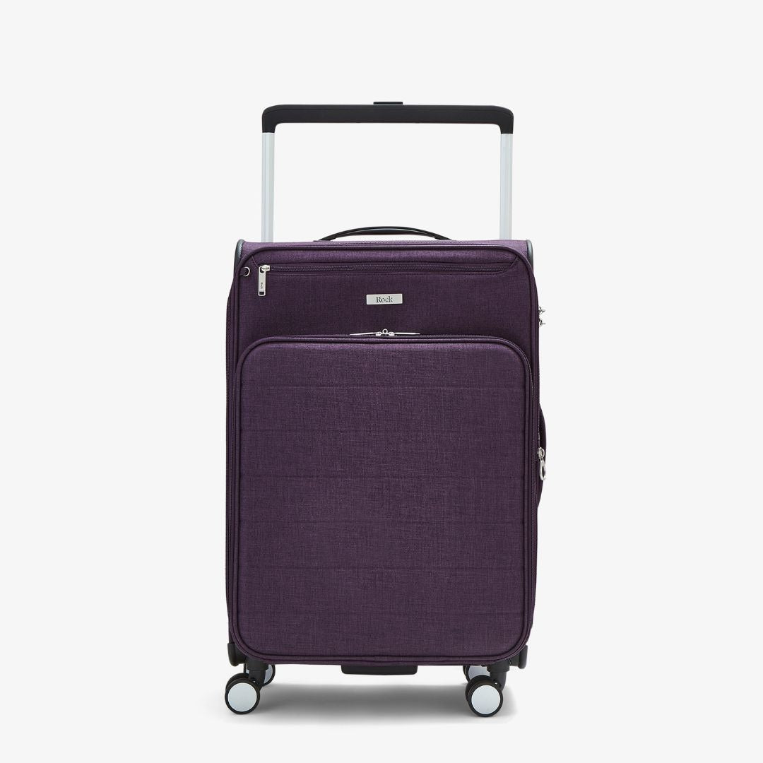Rocklite DLX Medium Suitcase in Purple