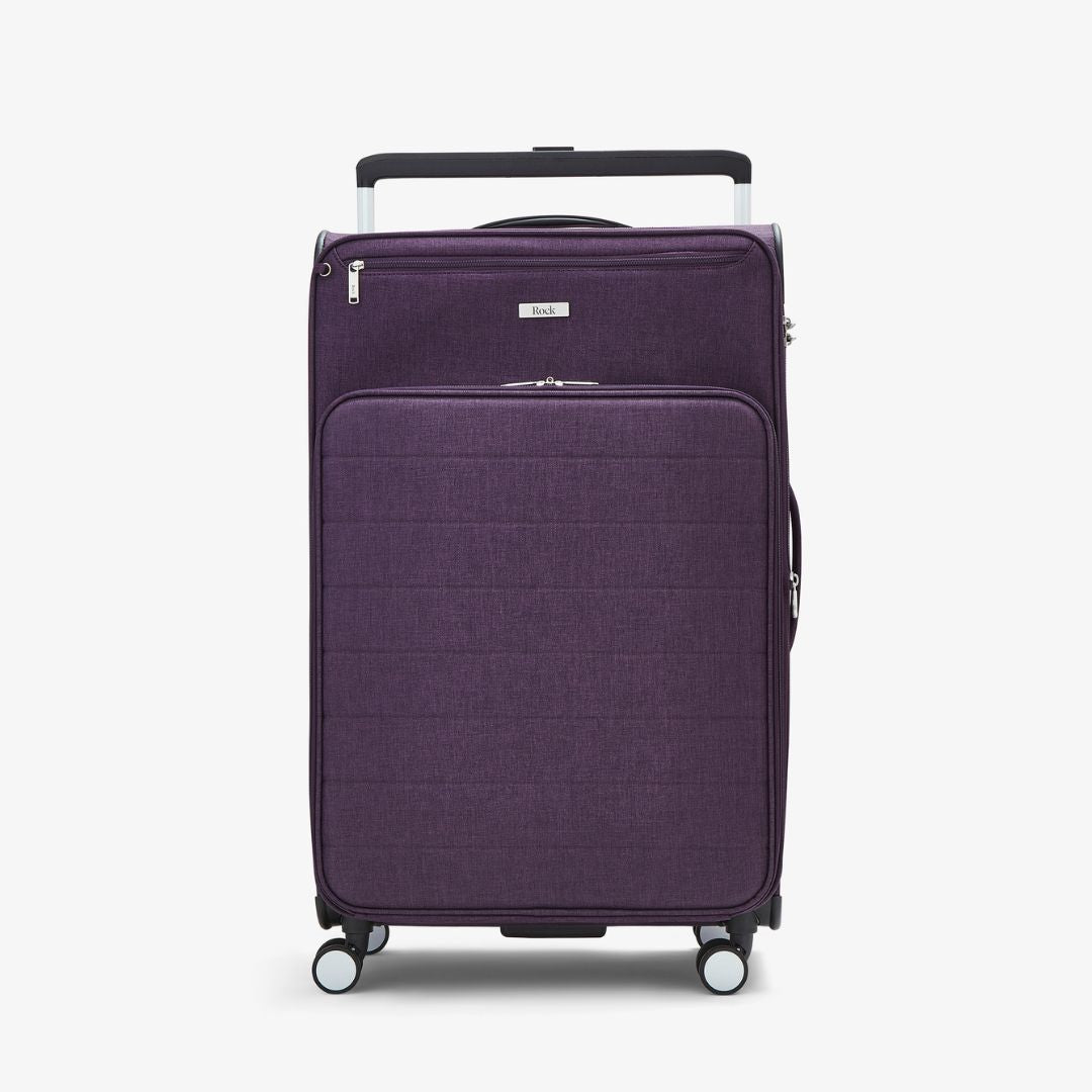 Rocklite DLX Large Suitcase in Purple