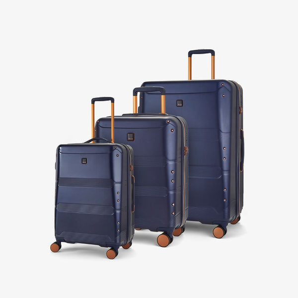 Mayfair Set of 3 Suitcases in Navy