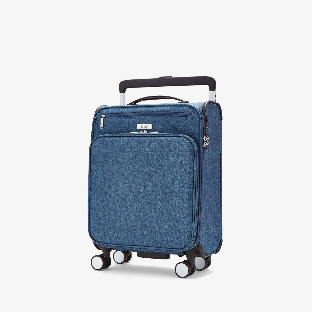 Rocklite DLX Small Suitcase in Denim Blue