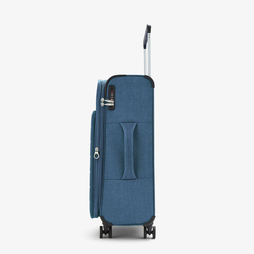 Rocklite DLX Medium Suitcase in Denim Blue