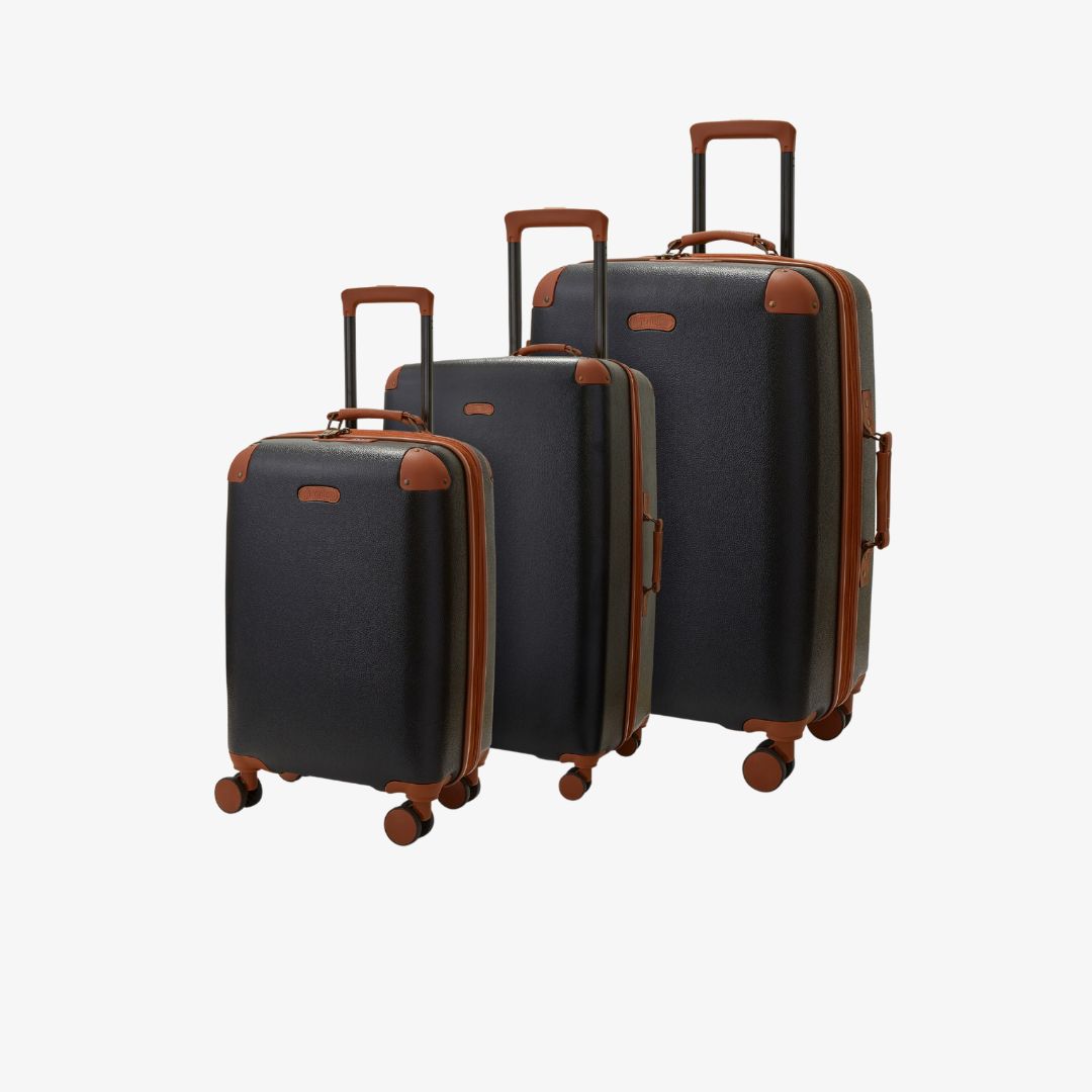 Carnaby Set of 3 Suitcases in Black