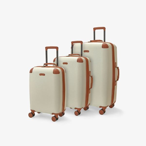 Carnaby Set of 3 Suitcases in Cream