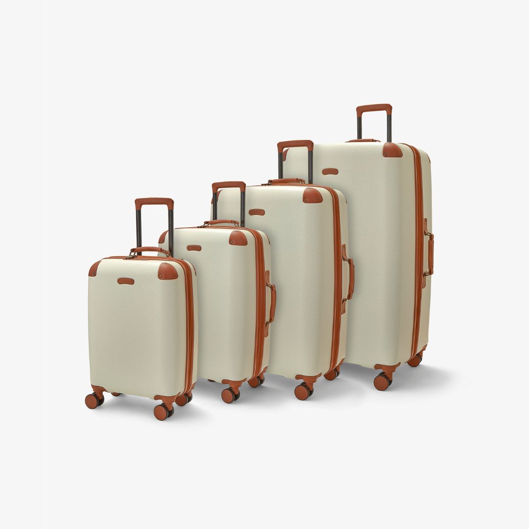 Carnaby Set of 4 Suitcases in Cream