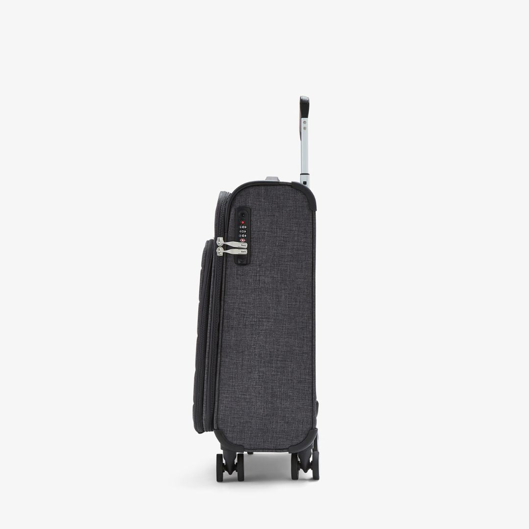 Rocklite DLX Small Suitcase in Charcoal