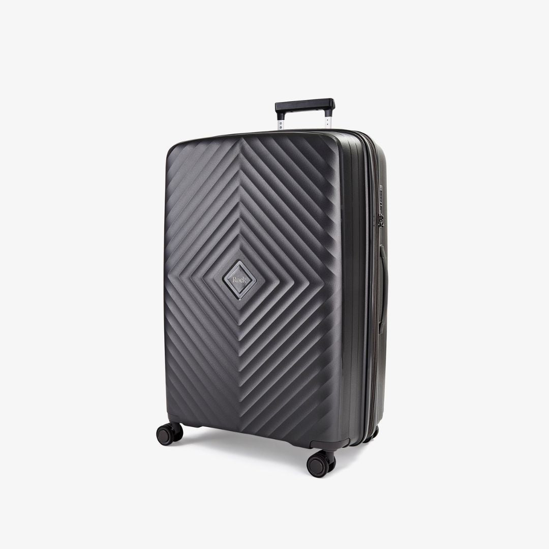 Infinity Large Suitcase in Charcoal