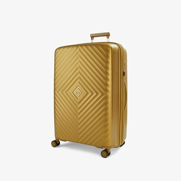 Infinity Large Suitcase in Gold