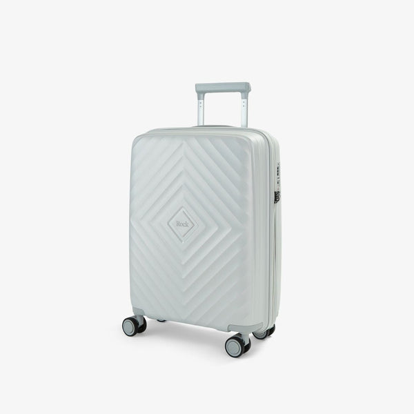 Infinity Small Suitcase in Pearl Grey