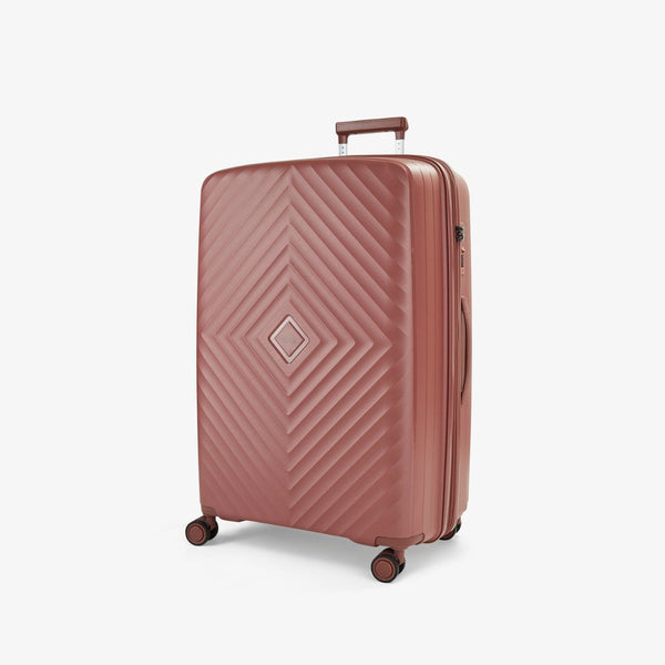 Infinity Large Suitcase in Dusky Pink