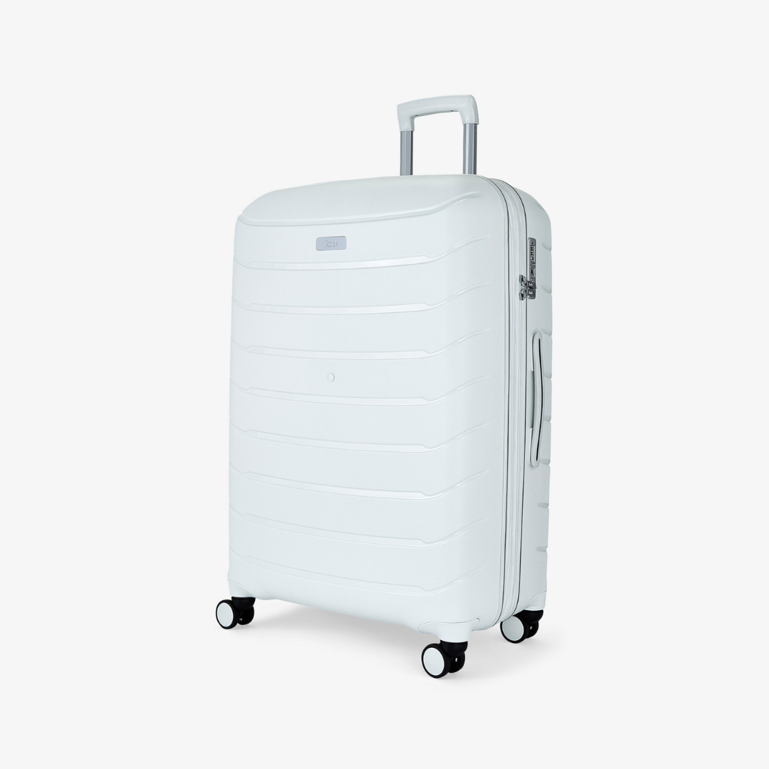 Prime Large Suitcase in White