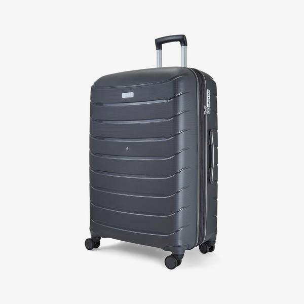 Prime Large Suitcase in Charcoal
