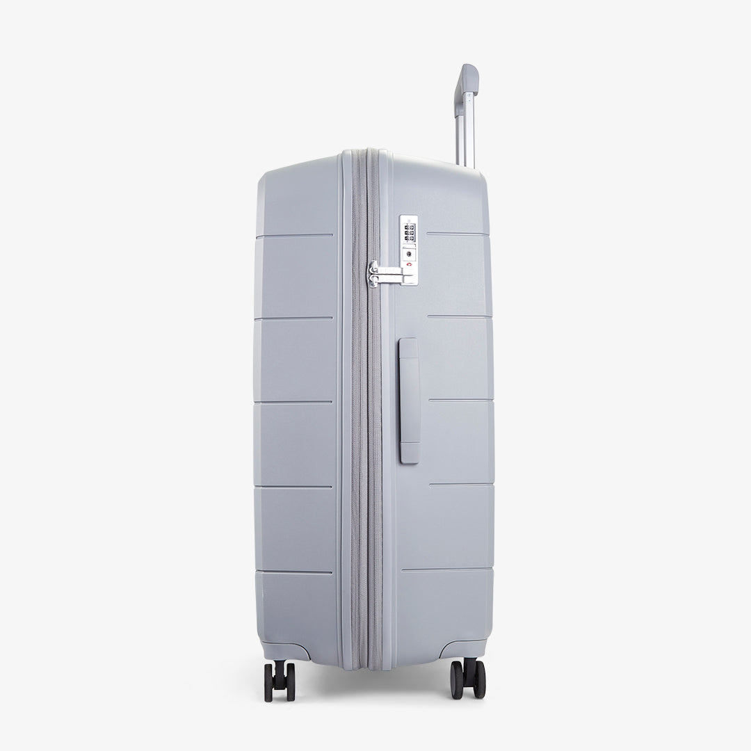 Pixel Large Suitcase in Grey