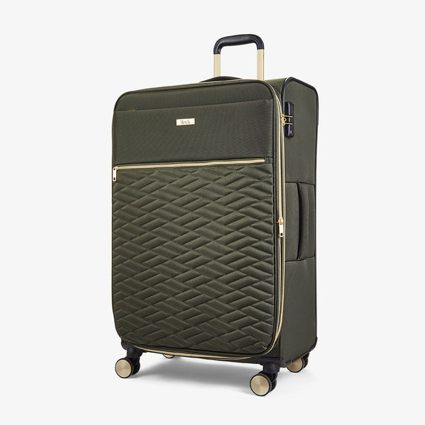 Sloane Large Suitcase in Khaki