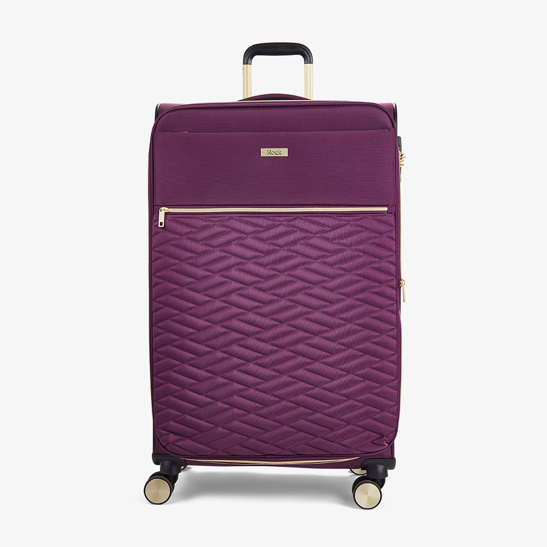 Sloane Large Suitcase in Purple