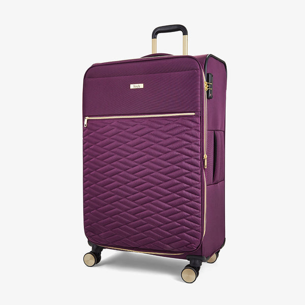 Sloane Large Suitcase in Purple