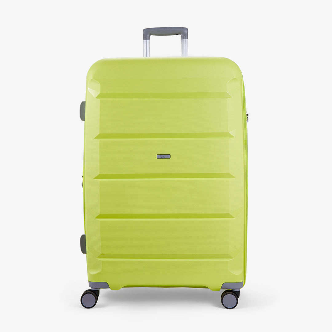 Tulum Large Suitcase in Lime Green