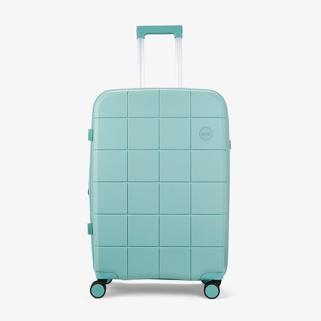 Pixel Medium Suitcase in Pastel Green
