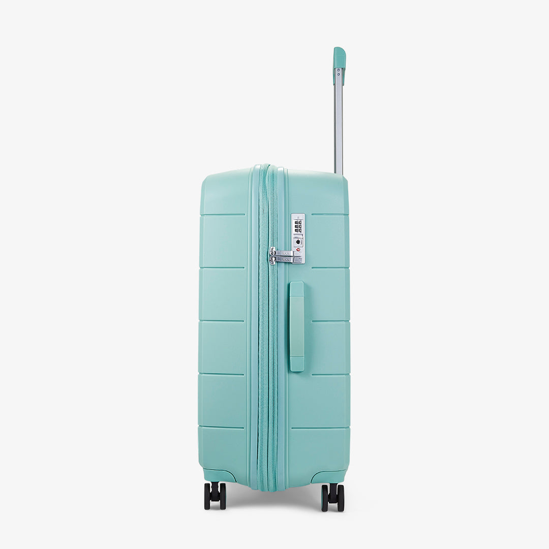 Pixel Medium Suitcase in Pastel Green