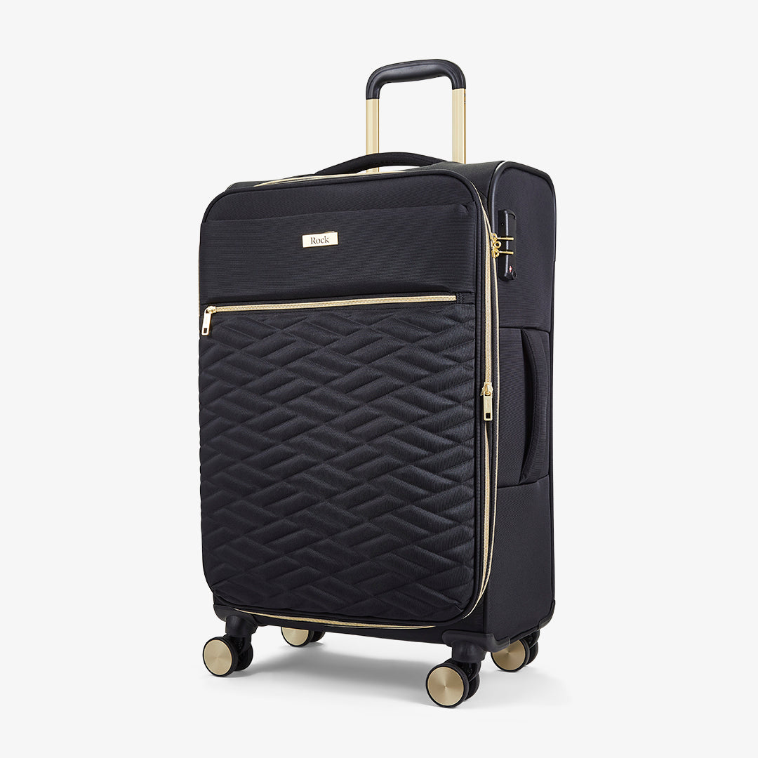 Black medium suitcase 2025