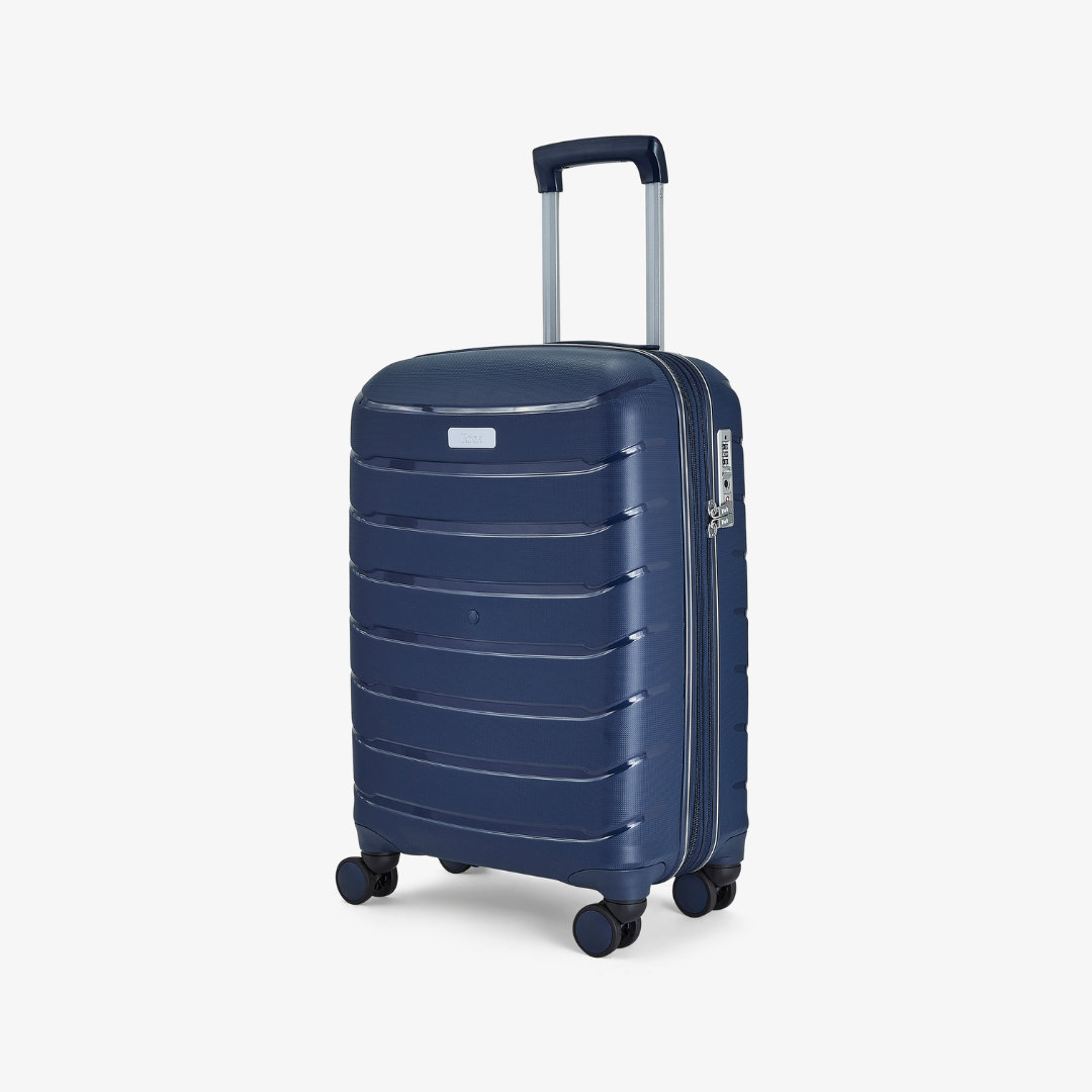 Prime Small Suitcase Navy Rock Luggage