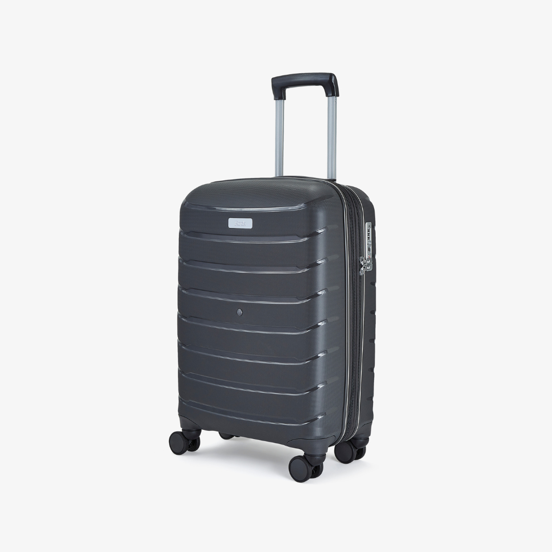 Prime Small Suitcase in Charcoal